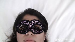 Monstercock masked girl is a nympho - point of view Big Booty