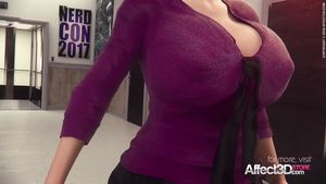 Alrincon Lesbian futanari cosplay 3d animation Dildos