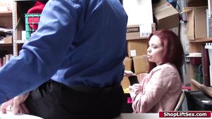Adolescente Redhead thief suck knob for her way out Ginger