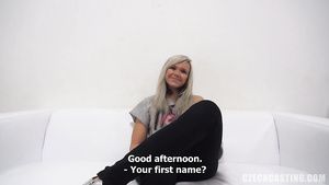 Girls Getting Fucked Young blonde girl shows all during a casting interview. Full clip. Homemade