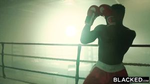 Fist Tori Black gets banged by two black boxers Pov Blow Job