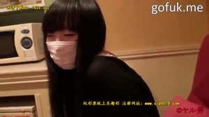 Short Dude fingers hairy pussy of his Japanese cutie till orgasm Pervert
