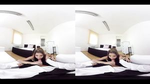 Hairy Gina Gerson makes a big cock explode in a VR POV. Full clip. Indian