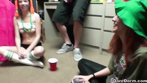 Sem Camisinha Teens are playing naughty game that turns into hardcore group fuck DateInAsia