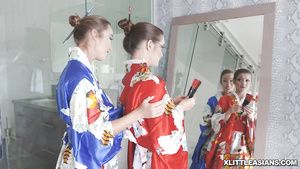 InfiniteTube World class Geisha shows skill in fruity pleasure Strange