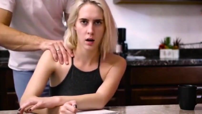 Pornstars Daddy Gives His Blonde Stepdaughter Small Tits Stress Relief! HD21