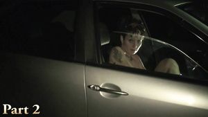 Omegle Public Group Sex Sucking Cock With Random Strangers Through Car Window - STP3 Morena