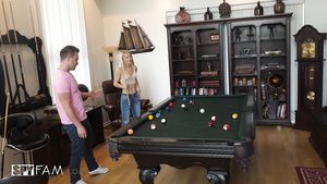 Girl Fucked Hard Step-son fucking his hot 40 y.o. stepmother on the billiard table Cam Girl
