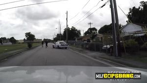 Best Blowjob Ever Three cops hunting for black-bull meat CelebsRoulette