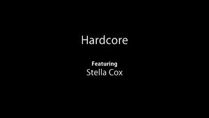 Sexy Girl Banging Exciting Dark Hair Girl Stella Cox - FUCK HARDCORE Hardon