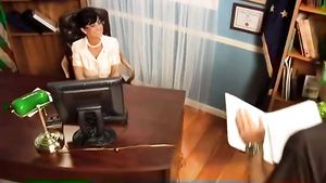 Ball Licking Lisa Ann Interracial Porn Scene In The Office Novinho
