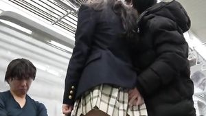 Big Tits Japanese Subway Gangbang With Student Girl Maledom