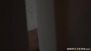 Babes POV blowjob from blindfolded housewife Alexis Fawx & doggy style fucking Cumswallow