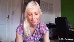 AdultEmpire German Step-sister Helps Not Her Step-brother with Handjob Masturbacion