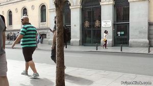 ForumoPhilia Spanish slave naked disgraced in public Butt Fuck