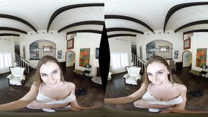 7Chan VR POV fuck with some long haired babe in stockings. Full clip. Flexible