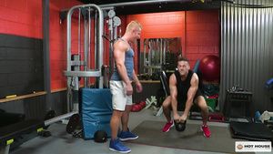 xPee Steamy Muscled Gays Nailing At The Gym - roman todd Shesafreak