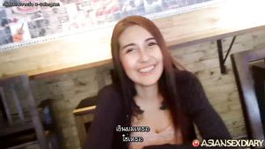4tube Spanish Asian with hairy pussy hooks up in bar for quicky and creampie cumshot Village