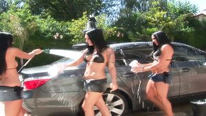 Big Black Dick Nasty Lesbian Car Wash Scene With Audrey - audrey bitoni Fapdu