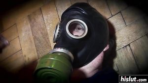 Amateur Sex Tapes Big-Titted Blond With A Gas Mask Getting Fu - high-quality Smutty