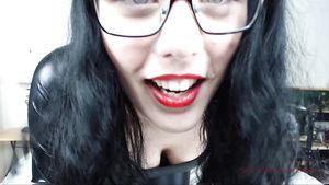 Hentai Kinky brunette 18yo girl in eyeglasses on webcam CartoonHub