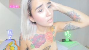 Toy Chaturbate - kinky tattooed sugar trouble solo on webcam Cumload