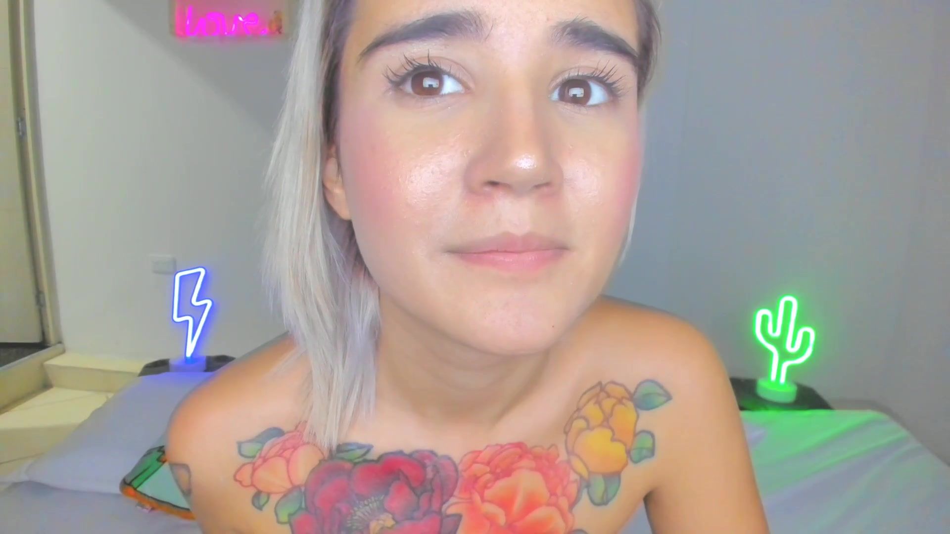 Toy Chaturbate - kinky tattooed sugar trouble solo on webcam Cumload
