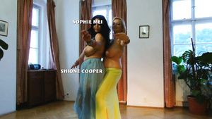 ImageZog Sophie Mei And Shione Cooper Belly Danc - shione cooper Whooty