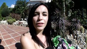 Spreadeagle Silvana Stunning Raunchy Amateur Porn Dark Hair...
