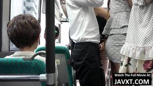 Nylon Horny Asian Babe Pounding on The Bus - asian Polish