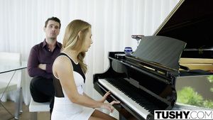 Pure 18 Carter Cruise piano lesson turns into hard hardcore anal fuck Milfporn