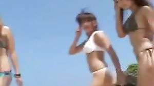 Reverse Cowgirl Castaway on the island of the hot Japanese girls VJav