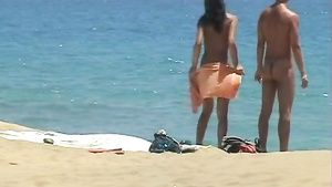 Grool Hidden Cam Caught Nudists Couples Furteventura Beach...