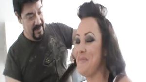 Hispanic Sexy ladies get haircuts before riding big dicks on camera High Definition
