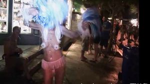 Fingering Naked girls on the street at key west fantasy fest Rough Sex
