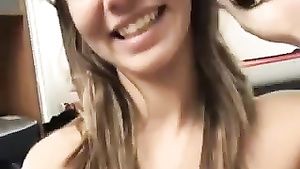 Naked Sex girl phones with the phone company and fucks her boyfriend DirtyRottenWhore