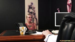Sexy Girl Sex PureCFNM - Hannah Pink Newbie Uses His Hard Cock Classroom