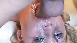 Family Porn Extreme deep throating with a slutty blond hair girl Perfect