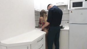 Analfucking Hot teen got laid by stepbro in the kitchen Flexible