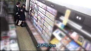 xMissy Asian schoolgirl harassed and violated in the public library. JAV.video. Ethnic