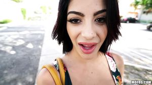 Facefuck Public Pickups POV sex video - Sexy Latina Kitty Caprice Loves Cash Amature Sex Tapes