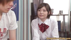 MyEroVideos Japanese schoolgirl was inserted during coition while wearing panty Big breasts