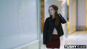 Funny Redhead bombshell Ella Hughes Accepts Only The...