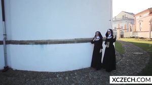 Fakku Horny nuns can't get enough of each other sexy tight bodies Buttfucking