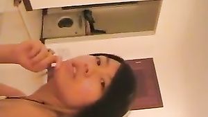 Self Two amateur sex Chinese girls and one lucky guy...