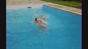 Gayclips Hot blonde gets her hairy pussy slammed hard at pool side and cums ImagEarn