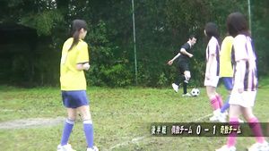 Sucking Cocks JAV naked soccer player gets toyed to intensive orgasm by a referee Marido