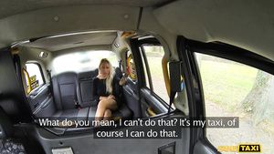 Cam Girl Gorgeous MILF Nova Shields gets pounded in the fake taxi Bisexual