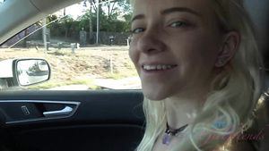 Actress Nice Hoochie-Coochie In Car - riley star Thick