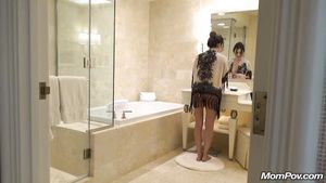 Pakistani In Bathroom With Exciting Latina Babe Kendra Lust